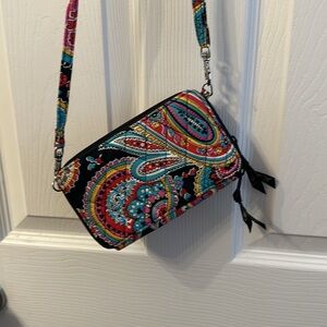 Vera Bradley Wallet Crossbody Bag and matching Coin Purse
